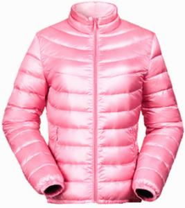 Wholesale Ultra Light Ladies Goose Down Coats , Breathable Autumn Duck Down Jacket Womens from china suppliers