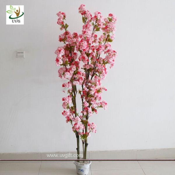 UVG CHR090 3ft Pink cherry flower wedding tree for table centerpiece indoor