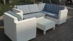 6pcs sectional garden wicker sofa furniture outdoor rattan sofa set