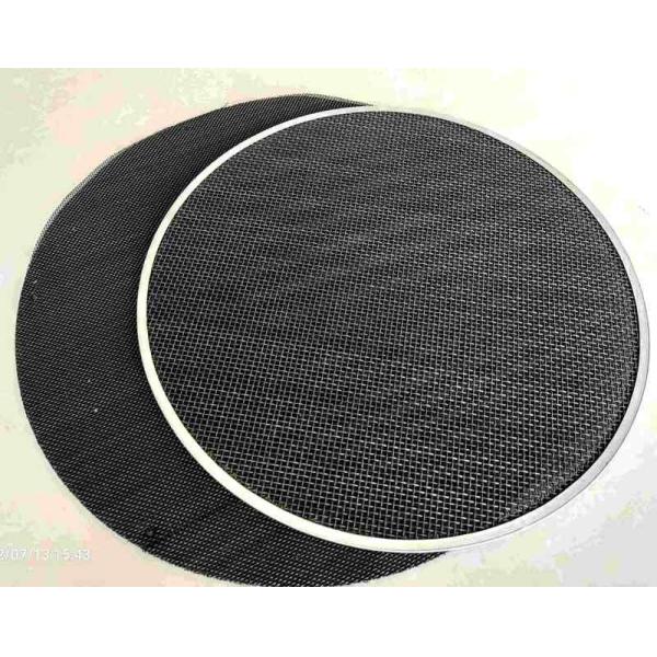 Extruder Screen Pack Filter Disc Black Wire Mesh Cloth 0.15mm-0.6mm