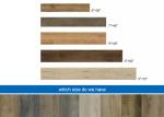 Commercial Rigid Core Vinyl Easy Installation Indoor SPC Flooring Shock Proof