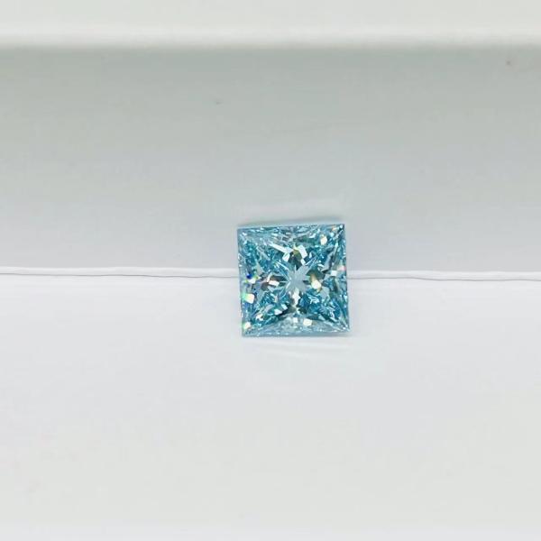 Loose Lab Made Diamonds Blue Diamonds Princess Lab Grown Diamond certified loose