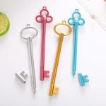 Key Shaped Creative Neutral Pen 0.5mm Candy Color Plastic Gel Pen For Student