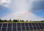 28VDC 1000kw Single Axis Sun Tracker Galvanized Steel Mount
