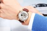 KINYUED KINYUED new design automatic men watches movement leather luxury relojes
