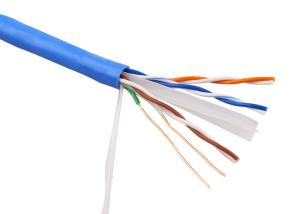 Wholesale 100 Foot FTP Cat6A Cable Blue Color For Digital Communication 30 Voltage from china suppliers