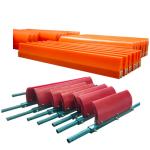 Primary And Secondary Conveyor Rubber Belt Cleaners For Mining Industry 2400mm