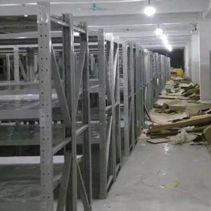 4 Tier Medium Duty Racking ODM Metal Rack Assembly Silver