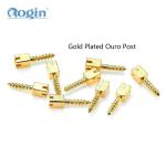 120 pcs different diameter ouro golden post dental screw post as foothold