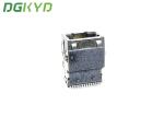 Gigabit Ethernet Modular Jack Singleport Without Led Sinking Plate Chip