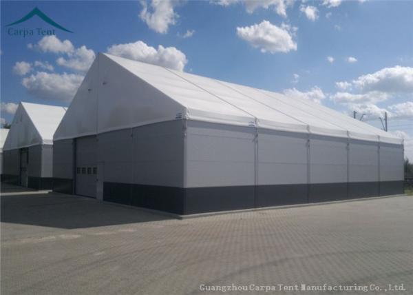 Prefabricated PVC Warehouse Tents Ppole Tent Aluminum Structure