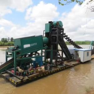 Wholesale High Efficiency River Gold Dredging Machine 200m3/H from china suppliers