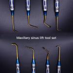 Portable Silver Dental Implant Tools Implant Drill Kit For Sinus Lifting