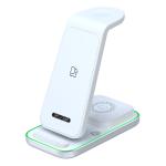 15W Night Light Charging Station Black 4 In 1 Charging Station Wireless Charger