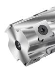 CNC Compatibility Alloy Steel Helical Spiral Cutter Heads With Hard Carbide