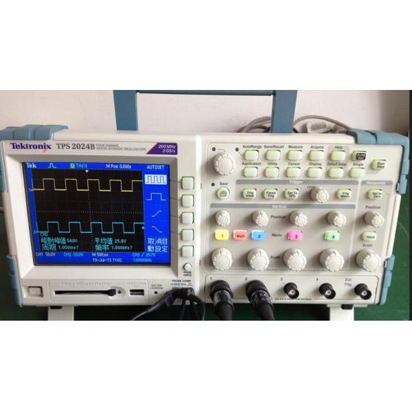 200MHz 4 Channels Digital Storage Oscilloscope , Tektronix TPS2024B Oscilloscope