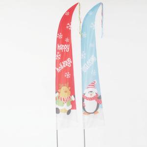 Wholesale Christmas Garden Flag Reindeer and Penguin from china suppliers