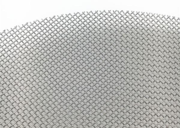 100% Pure Titanium Woven Wire Mesh / Woven Titanium Mesh Anti - Corrosive