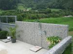 Architectural Retaining Wall Gabion Baskets , d Steel Gabion Rock Cages