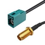 Practical FAKRA Antenna Adapter Z To SMA Female Cable For Car WiFi