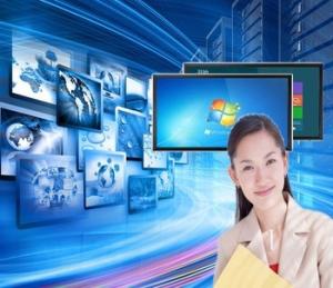 Wholesale 84 Inch 10 points sensitive touch screen monitor/samrt large touch Pc with factory price from china suppliers