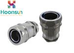 Galvanized Steel Split Type Metal Hose Fittings IP66 Protection