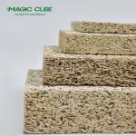 Factory Wholesale Painting Nature design texture wood wool panel for interior