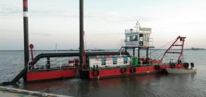 Wholesale 6 Inch Diesel River Dredging Equipment With Water Engine Cooling System Cutter Suction Dredger from china suppliers