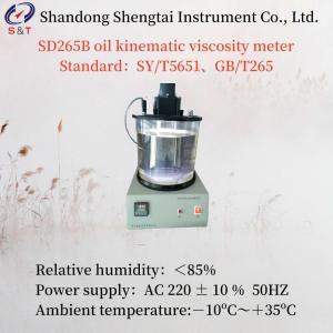 Wholesale Power For Stirrer 6W Petroleum Kinematic Viscometer SD265B Rotating Speed 1200RPM from china suppliers