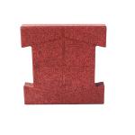 Abrasion-Resistance Longer Lifespan Non Slip Rubber Flooring Accessories H-Shape