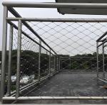AISI316 Stainless Steel Wire Rope Mesh Transparent Railing Infill Guardrail