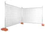 AS 4687 standard 2.4x2.1m size construction fence for Australia