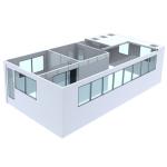 Professional Construction GMP ISO Customized Size No Dust Clean Room Modular