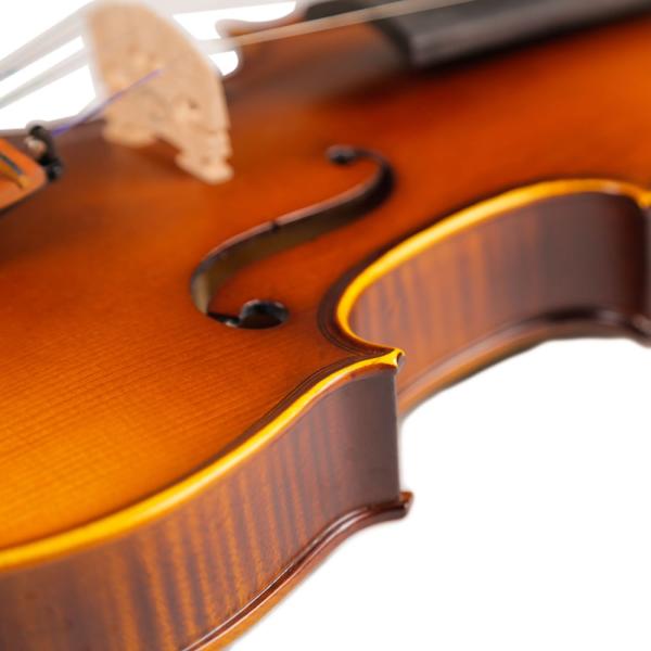 High glossy Children Violin 1/4 size with violin pickup Violins have many