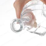 Base Material Glass Logo Acceptable Customer's Logo for Juice and Wine Bottles