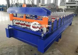 Wholesale Steel Trapezodial Profile Roll Forming Machine Corrugated Roof Sheet Making from china suppliers