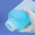 Square 32 Oz Hdpe Bottle Wide Mouth Jars For Reagent Chemical Ink Powder