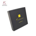 Gold Logo Printing CMYK Color Paper Jewelry Gift Boxes For Ring