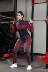 Full Zip Performance Long SleeveTight Ribbed Fit Breathable Fabric