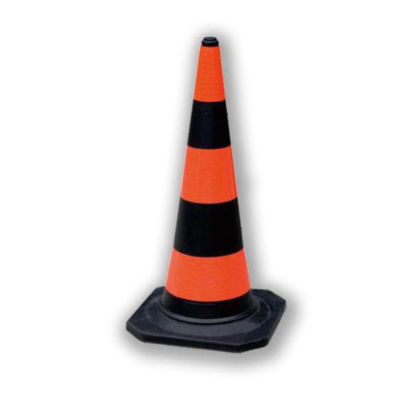 PVC Flexible Traffic Cones 1000mm Unparalleled Visibility For Enhanced Road
