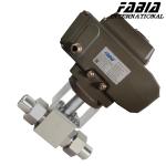 Electric High Pressure Ball Valve Two Way Butt Welding Ball Valve 1 2" 3/4"