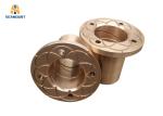 Centrifugal Casting Flanged Bronze Bushings Long Working Life