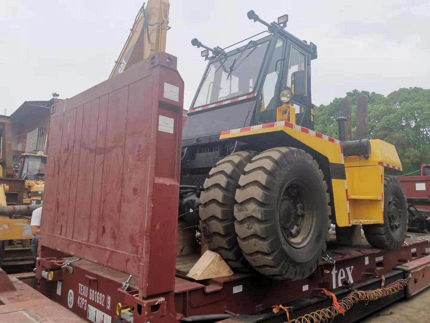 0.58m3 Bucket E120B Crawler CAT 12 Ton Excavator