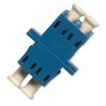 LC/UPC Fiber Optic Adapter duplex blue color ROHS certificater material