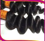 Top Quality Unprocessed 100% Brazilian Human Hair Wefts Premium Quality Bouncy