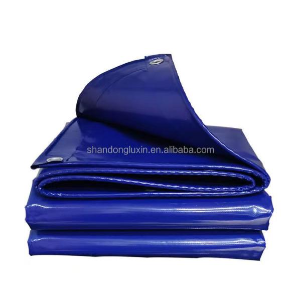 Pvc Coated Waterproof Tarpaulin Finished Sheets Width 2m-100m for Truck Lorry