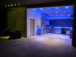 Led flexible strip decoration