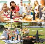 JZ Portable Mosquito Repellent Stand Fan Electrical Fly Repellent Fan Usb Charge