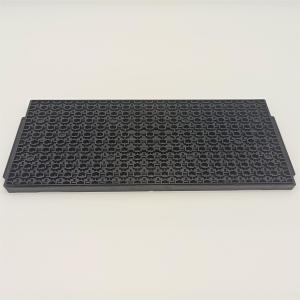 Customized JEDEC Matrix Trays Electronic Component Iso 9001 Black