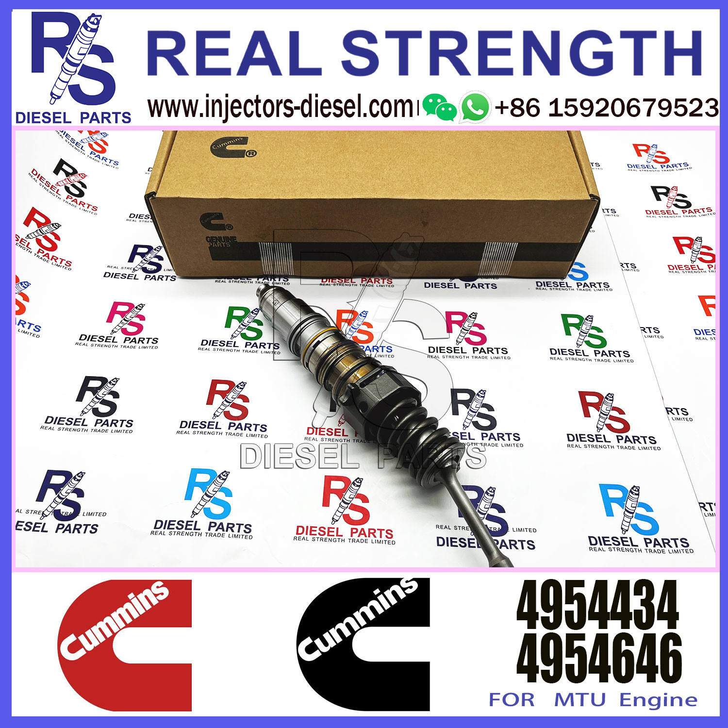 QSX15 ISX15 X15 Fuel Injector 4954434 4954888 4010225 4062567 4062568 4062569 4088301 4088327 4088660